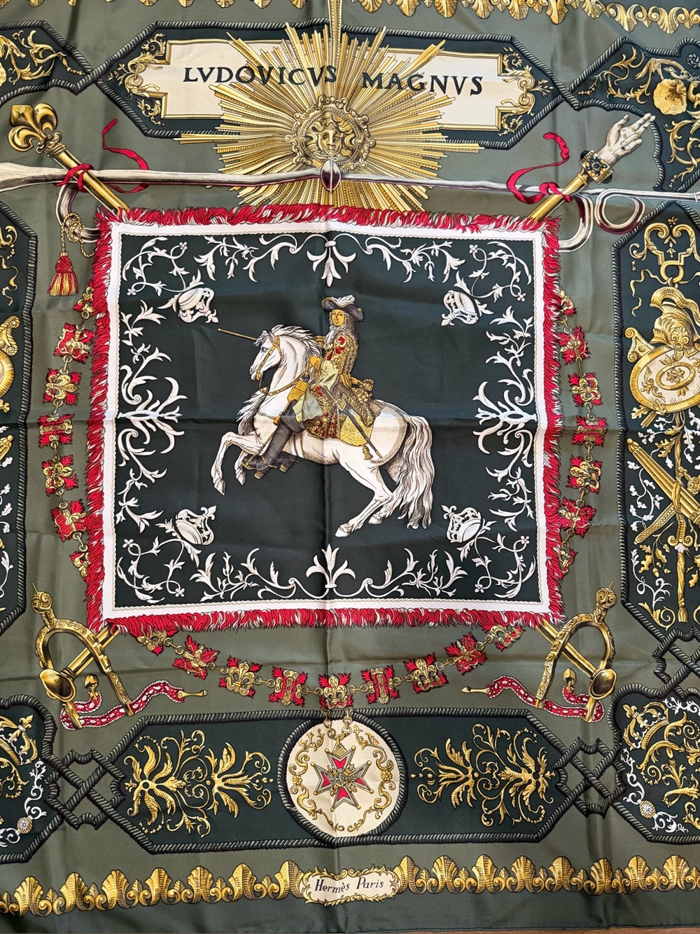 Hermes Ludovicus Magnus Scarf - Picture 4 of 10